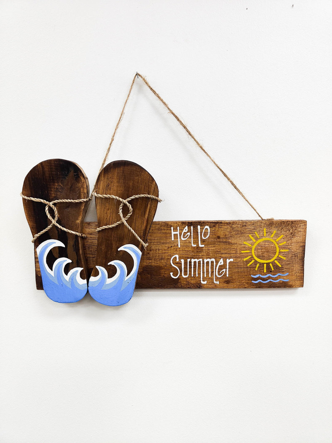 Hello Summer Jandal Sign - eKo NZ - 