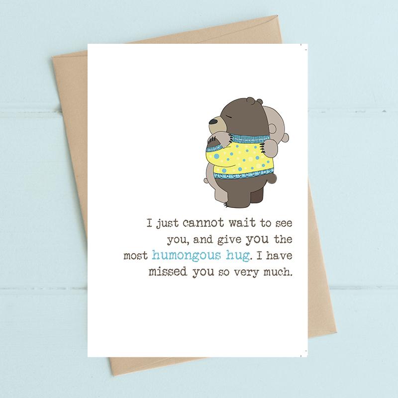 Humongous Hug Emko Card - eKo NZ - 