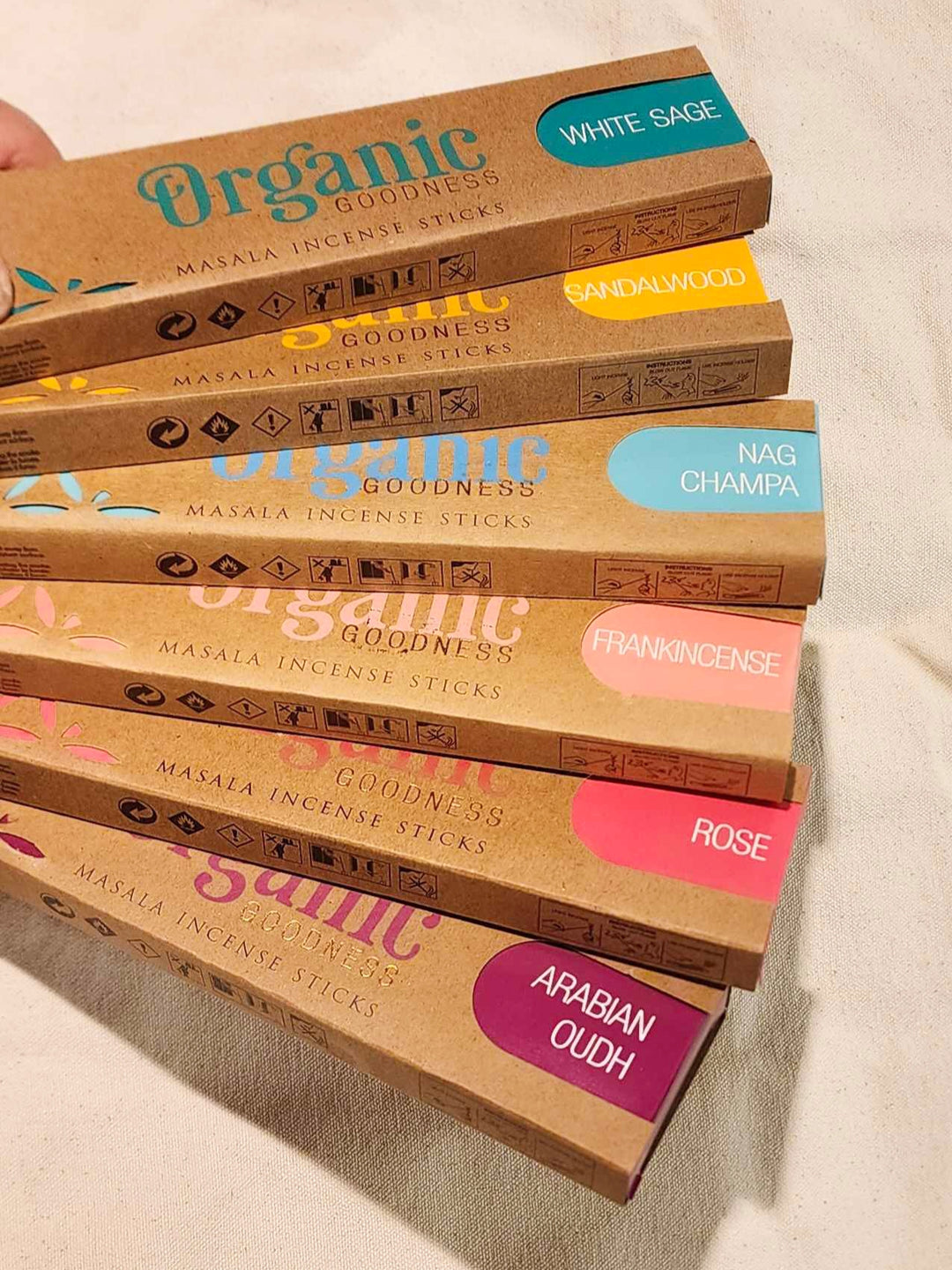 The 6 Best Selling Organic Incense 🥢🧘🏻‍♀️
