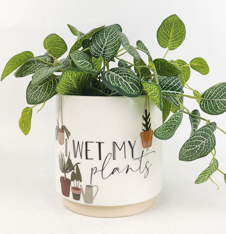 I Wet My Plants Planter - eKo NZ - 