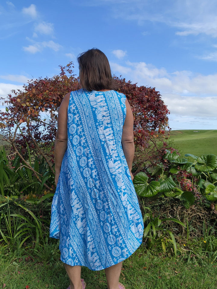 India Elephant Dress - eKo NZ - 
