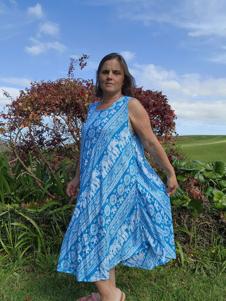 India Elephant Dress - eKo NZ - 