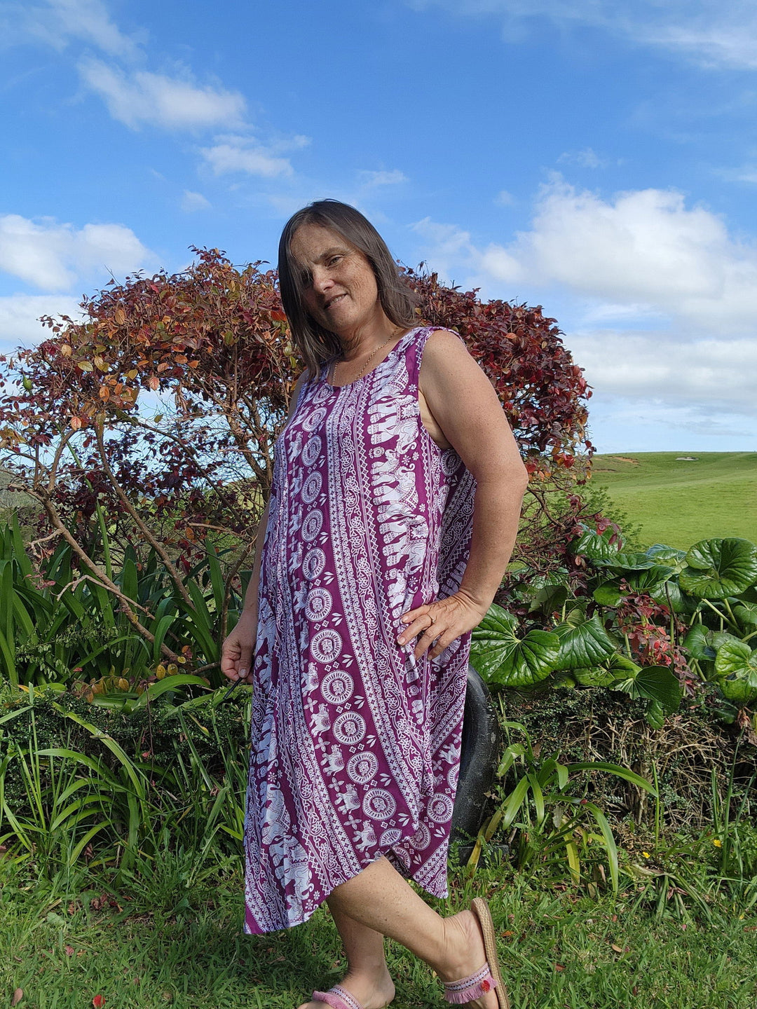 India Elephant Dress - eKo NZ - 