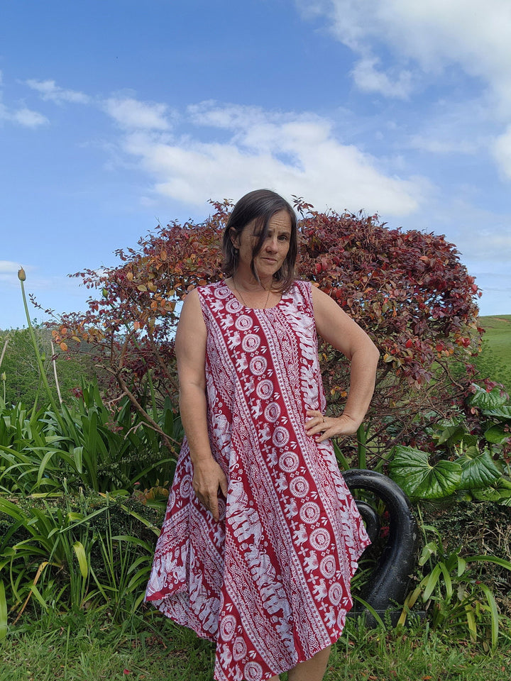 India Elephant Dress - eKo NZ - 