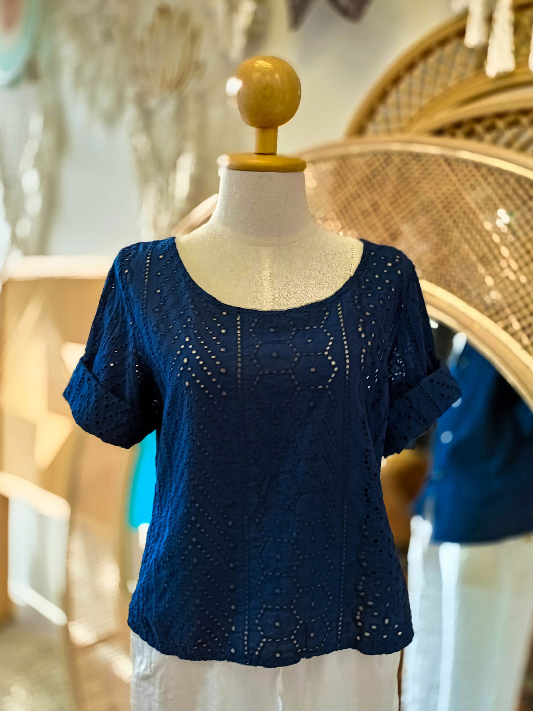 Kenler Button Top - eKo NZ - 