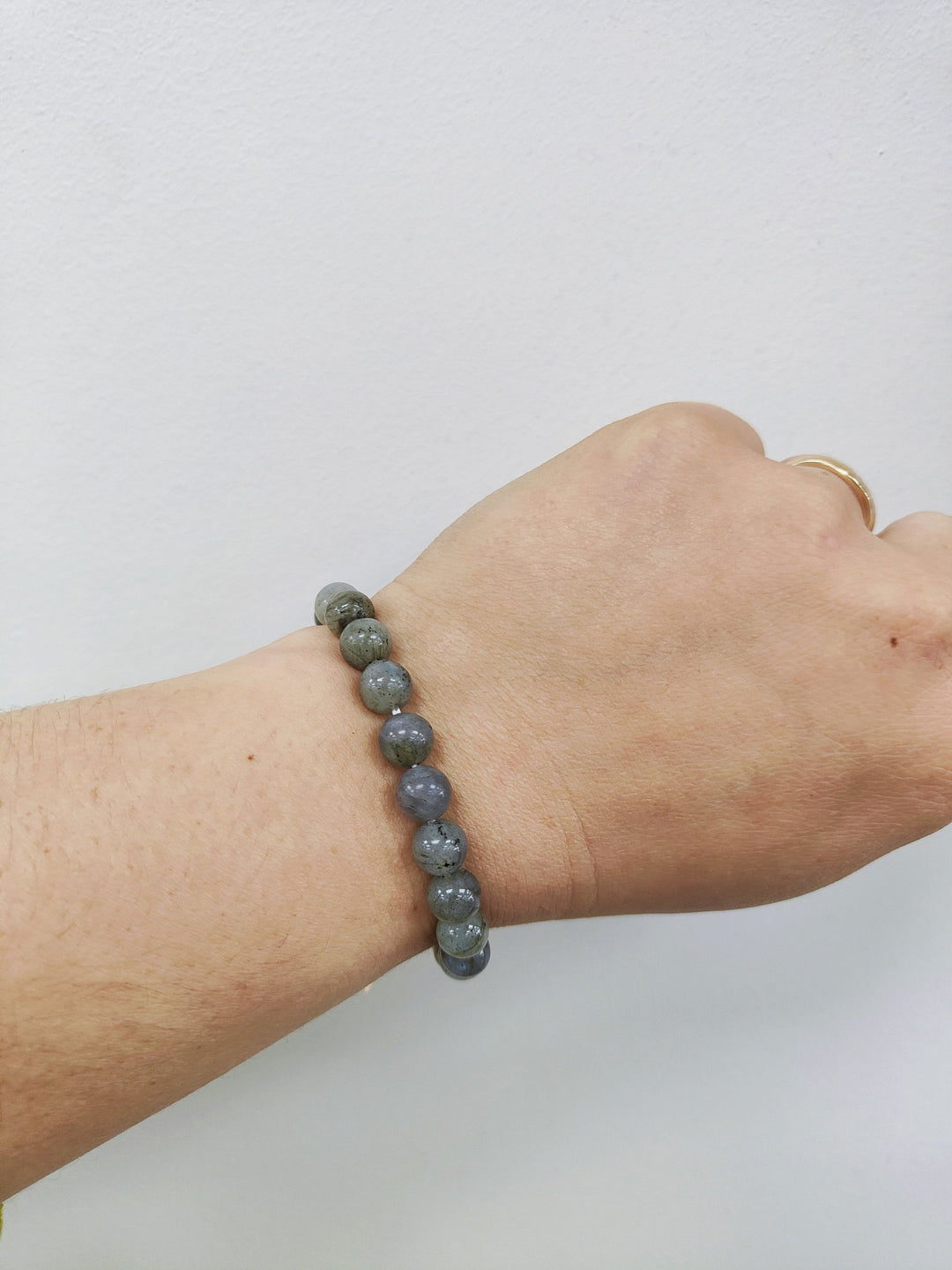 Labraorite Bead Bracelet - eKo NZ - 