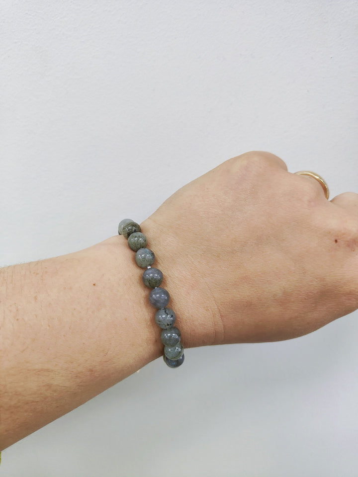 Labraorite Bead Bracelet - eKo NZ - 