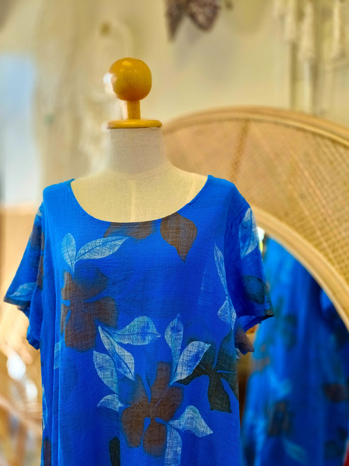 Leaf Cotton Dress - eKo NZ - 