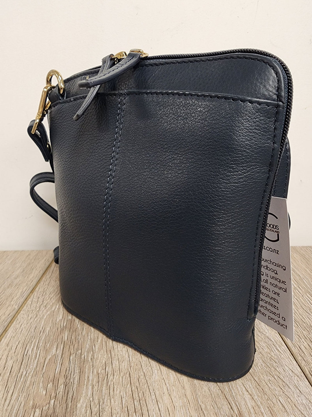 Leather Shoulder Bag Small - eKo NZ - 