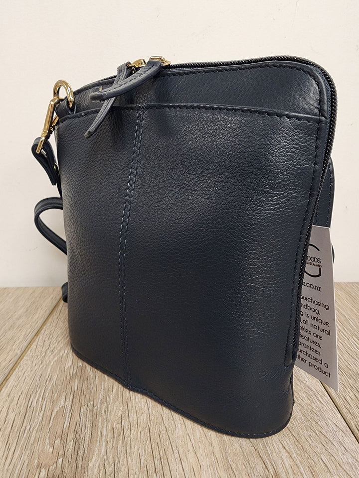 Leather Shoulder Bag Small - eKo NZ - 