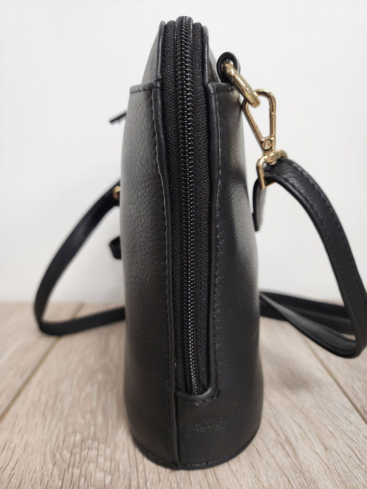 Leather Shoulder Bag Small - eKo NZ - 