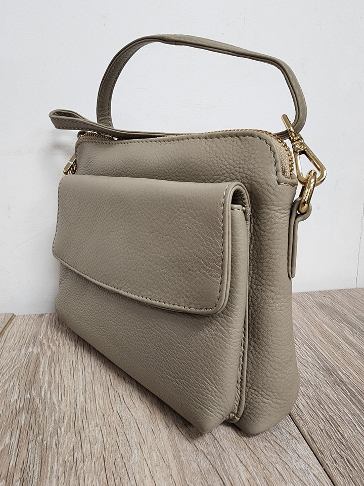 Leather Shoulder Pocket Bag - eKo NZ - 
