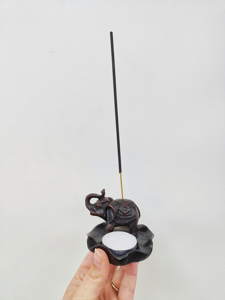 Lucky Tealight Incense Elephant - eKo NZ - 