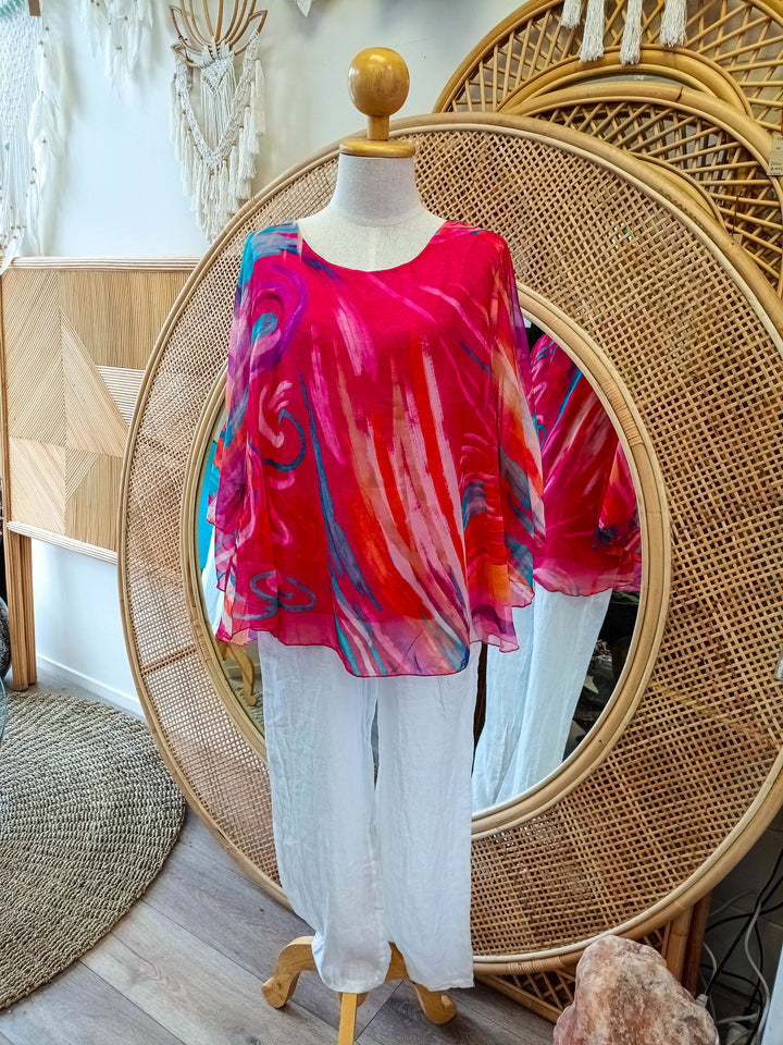 Maggie Swirl Top - eKo NZ - 