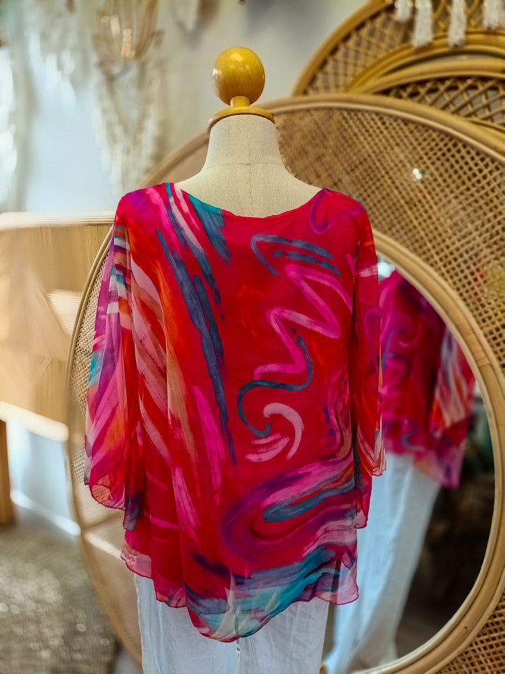 Maggie Swirl Top - eKo NZ - 