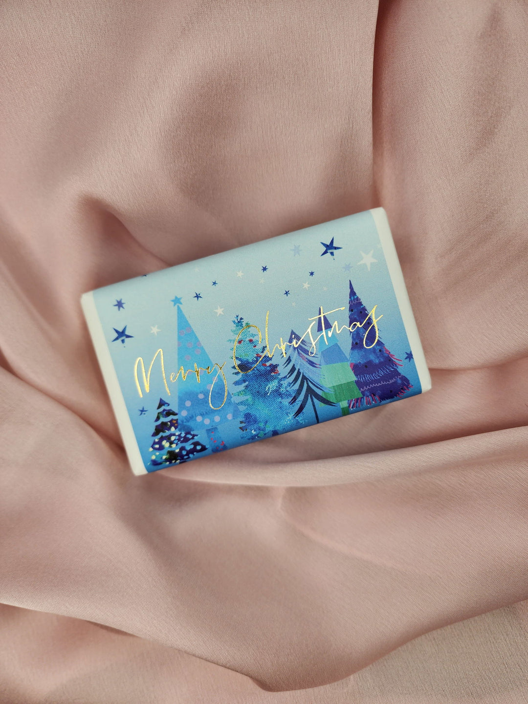 Merry Christmas Blue Trees - Huxter Soap - eKo NZ - 
