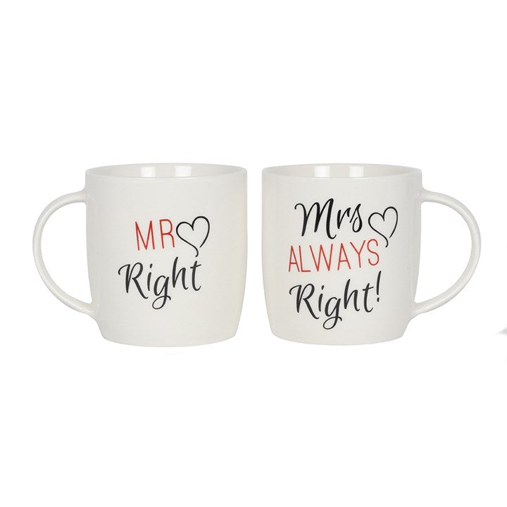 Mr & Mrs Mugs Set Of 2 - eKo NZ - 