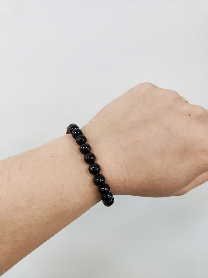 Obsidian Bead Bracelet - eKo NZ - 