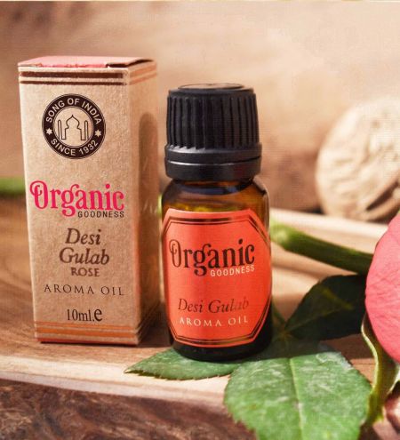 Organic Aroma Oil - Desi Gulab Rose - eKo NZ - 