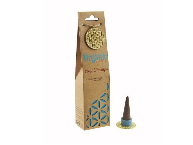 Organic Jumbo Cones - Nag Champa - eKo NZ - 