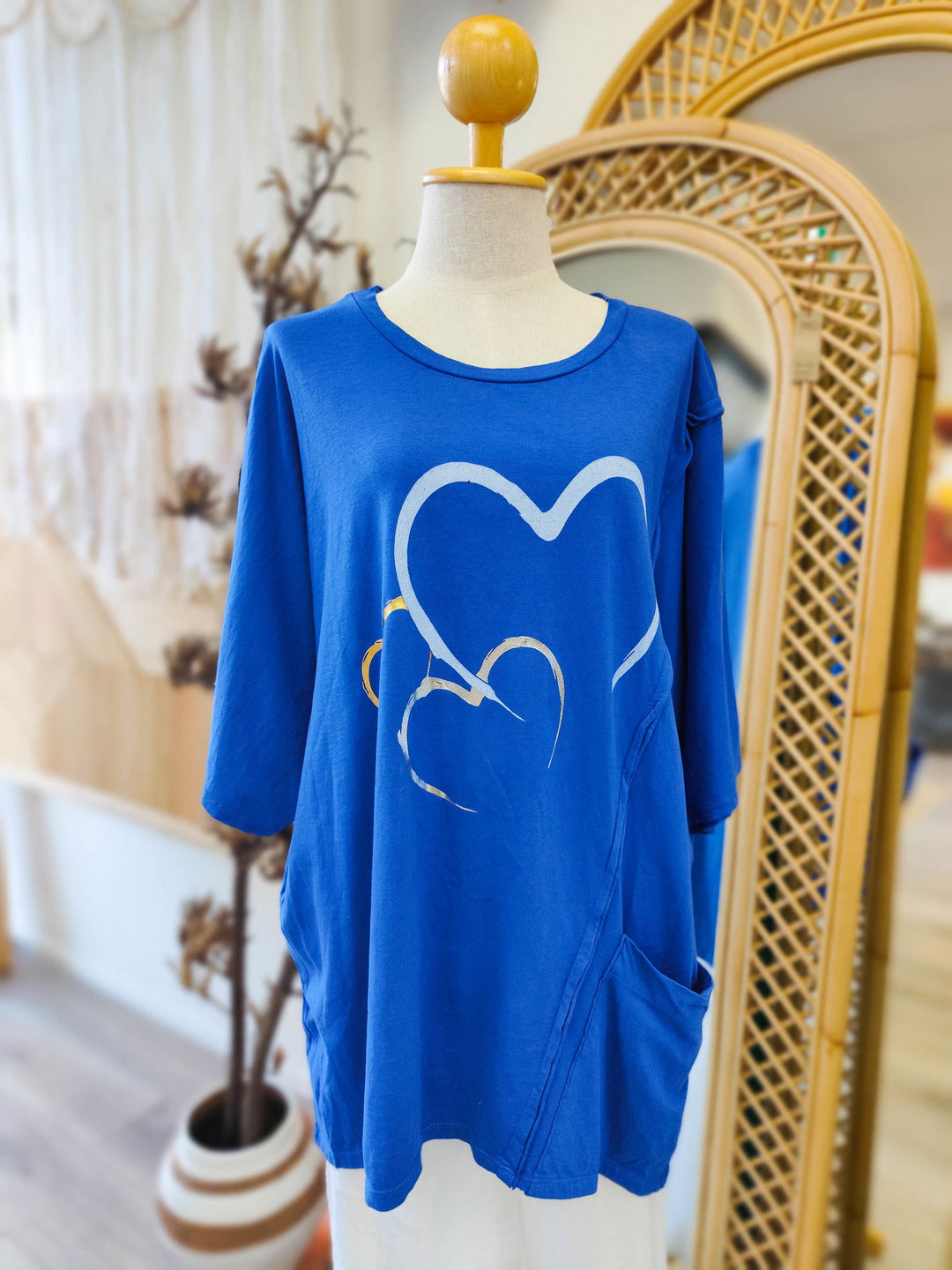 Oversized Love Shirt - eKo NZ - 