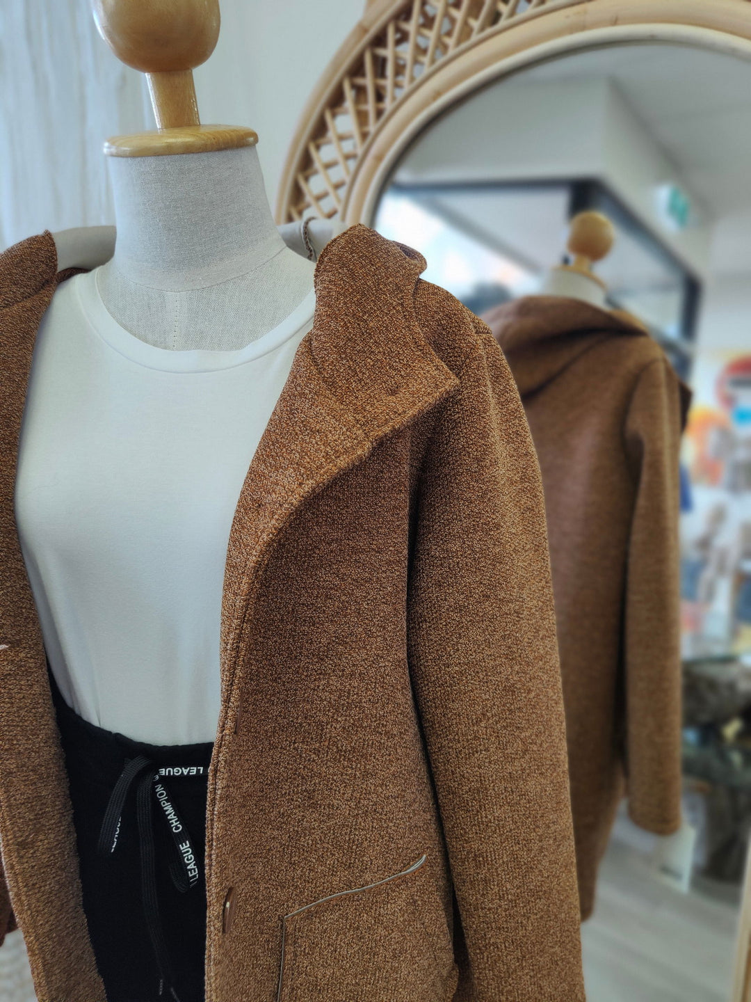 Pelligrino Long Button Jacket - eKo NZ - 