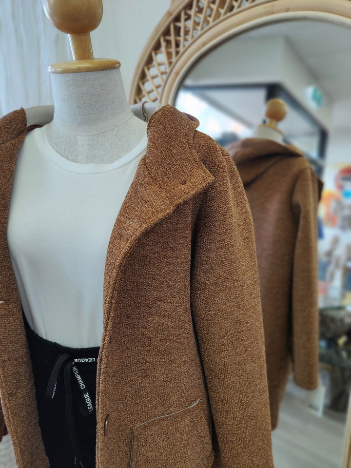 Pelligrino Long Button Jacket - eKo NZ - 
