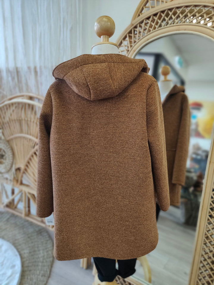 Pelligrino Long Button Jacket - eKo NZ - 