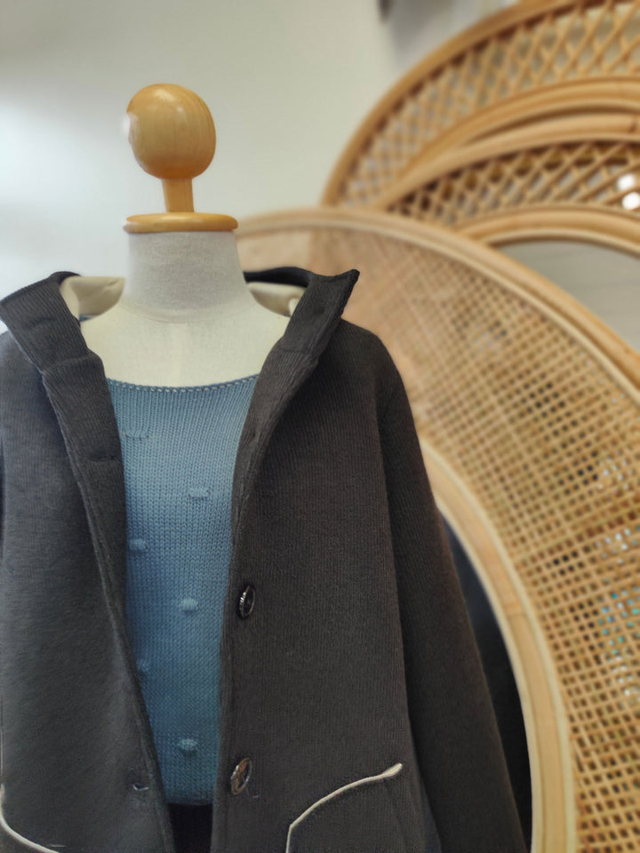 Pelligrino Long Button Jacket - eKo NZ - 