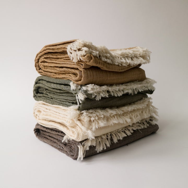 R&H Soft Cotton Throw - Earth - eKo NZ - 