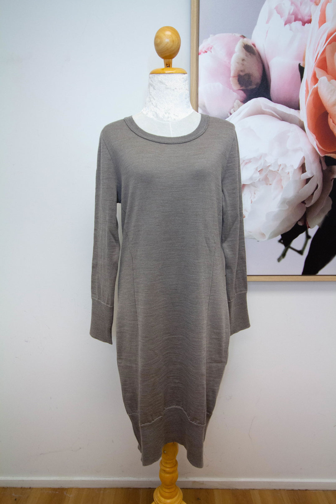 Ribbed Dress - 100% Merino - eKo NZ - 
