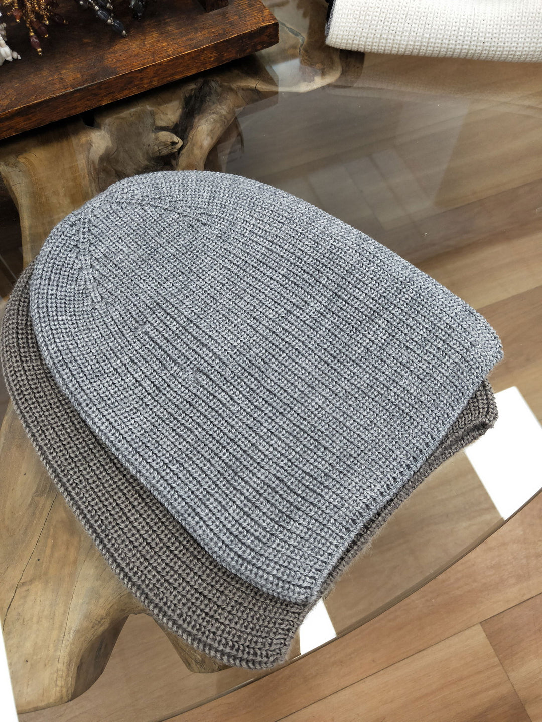 Ribbed Slouch Beanie - eKo NZ - 