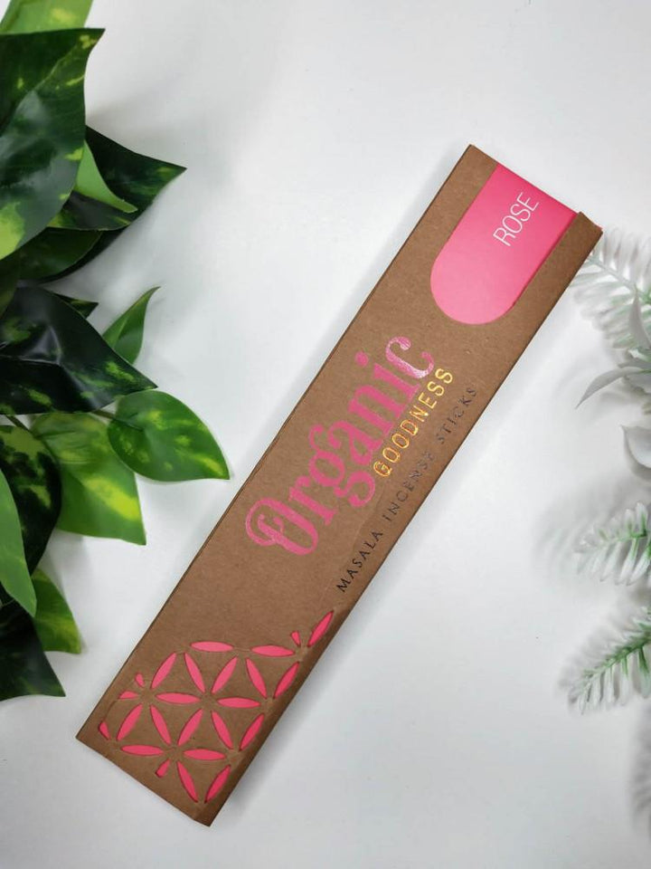 Rose Organic Incense - eKo NZ - 