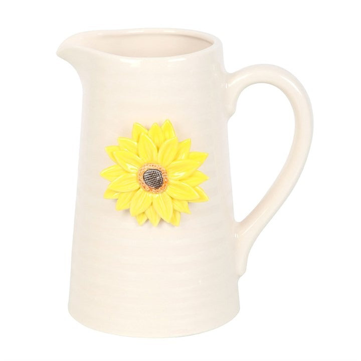 Sunflower Ceramic Jug