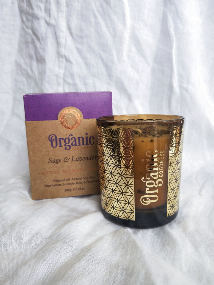Sage & Lavender Organic Candle - eKo NZ - 