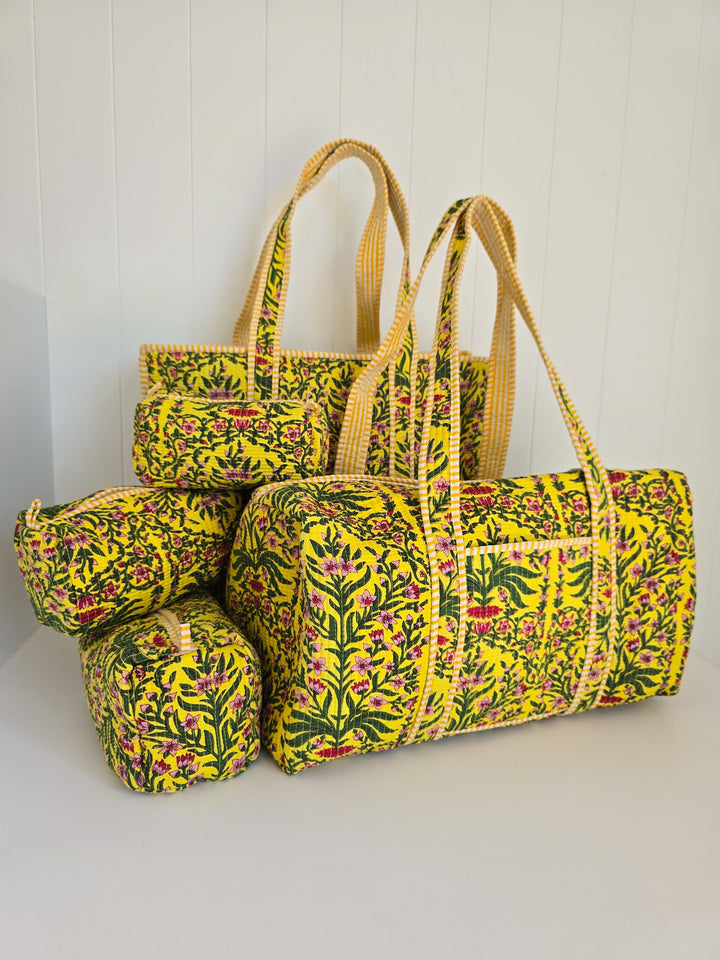 Golden Fleur Tote