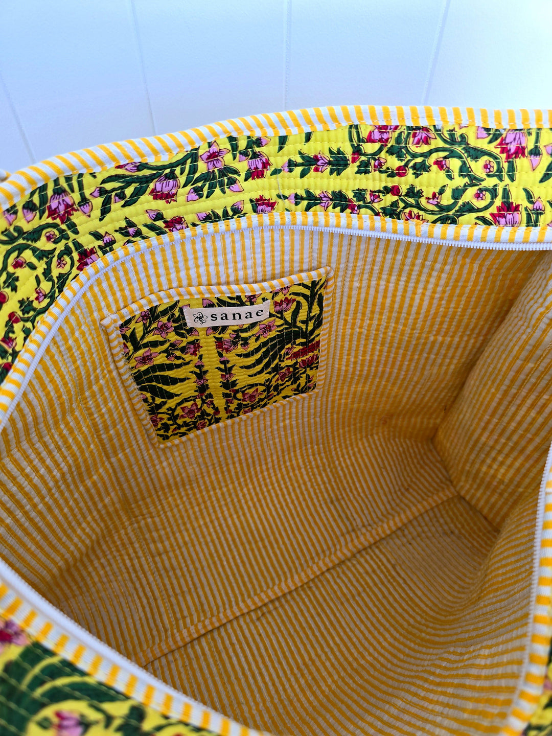 Golden Fleur Tote