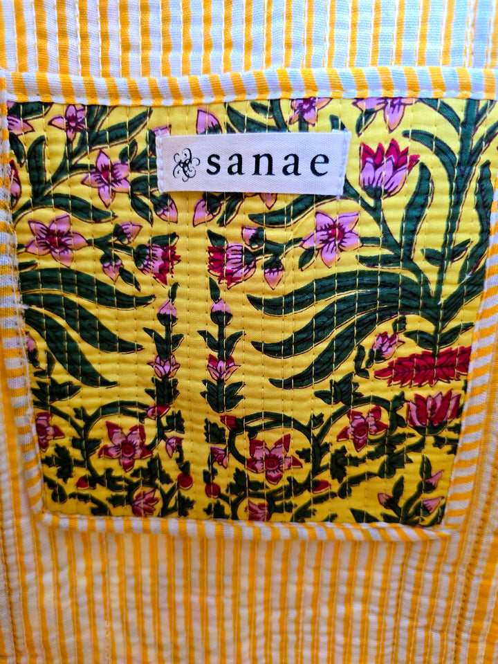 Golden Fleur Tote