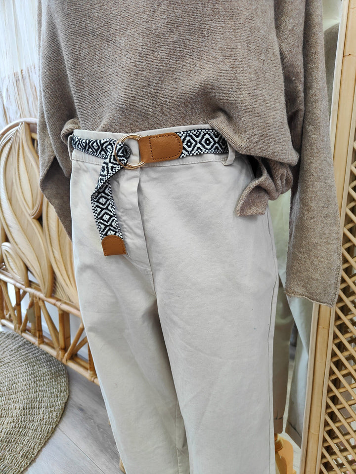 Sarah Belted Pants - eKo NZ - 