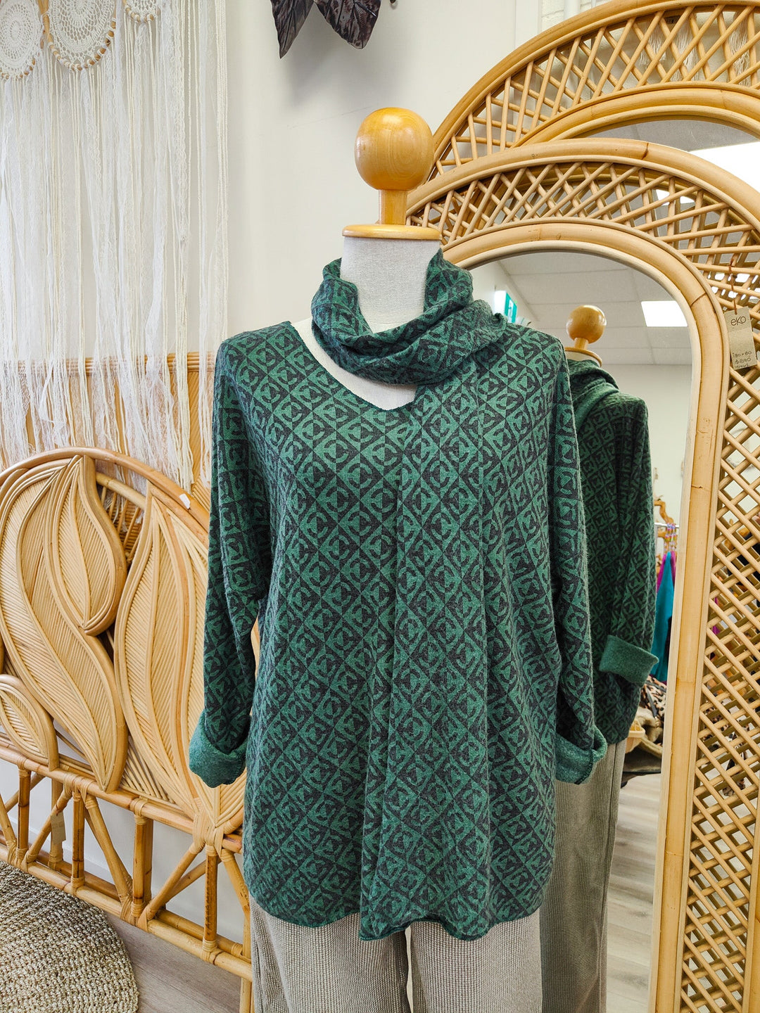 Scarf Cee Top - Last One - eKo NZ - 