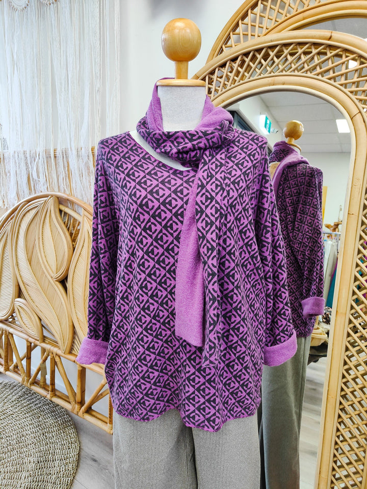 Scarf Cee Top - Last One - eKo NZ - 