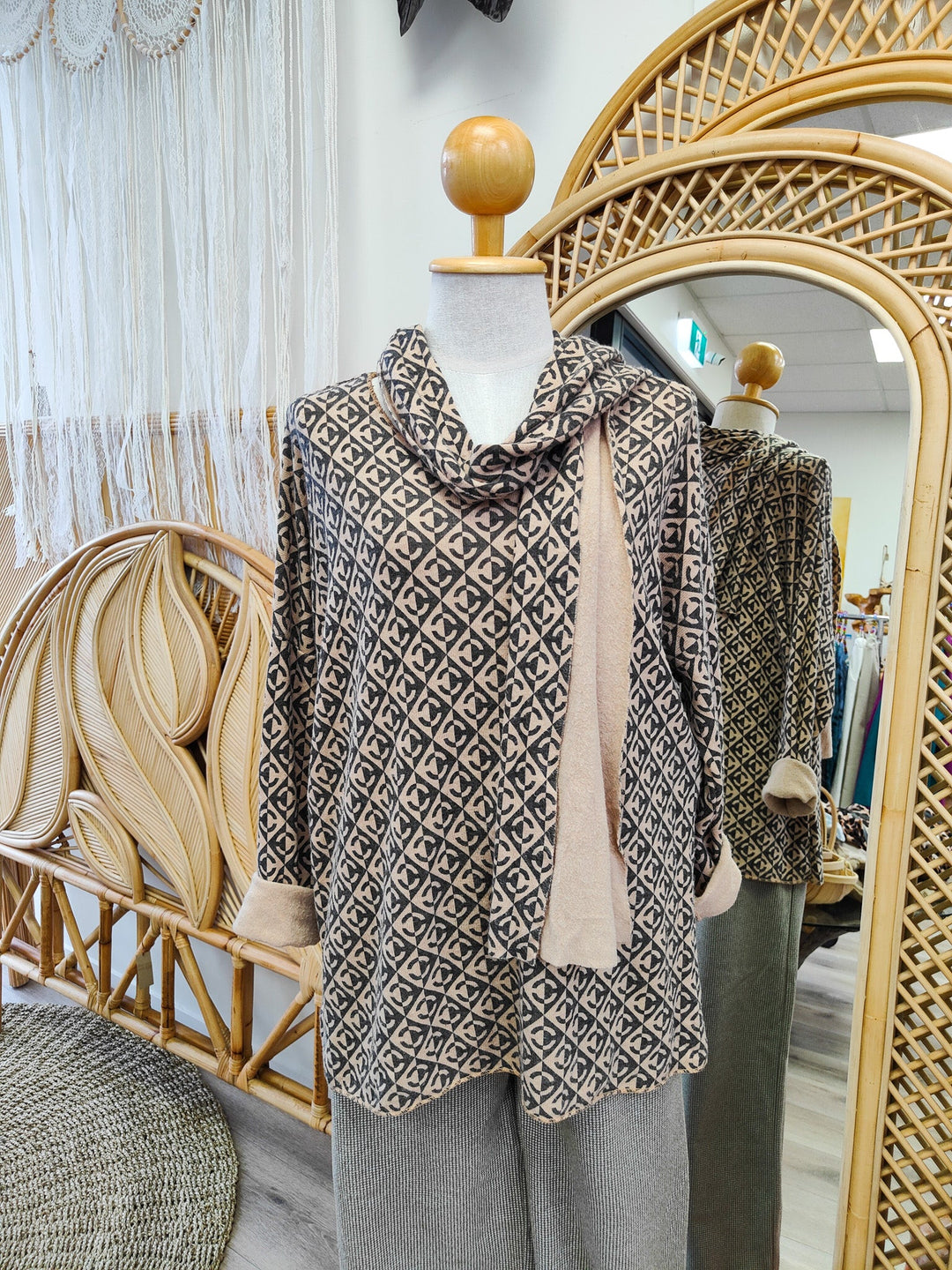 Scarf Cee Top - eKo NZ - 