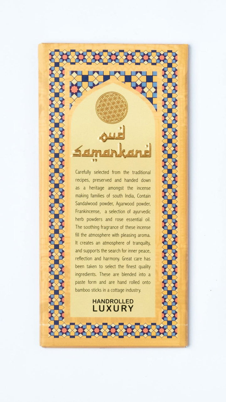 Silk Route Incense - Oud Samarkand - eKo NZ - 