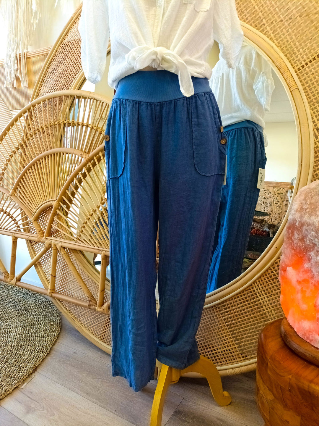 Simona Linen Pants - eKo NZ - 