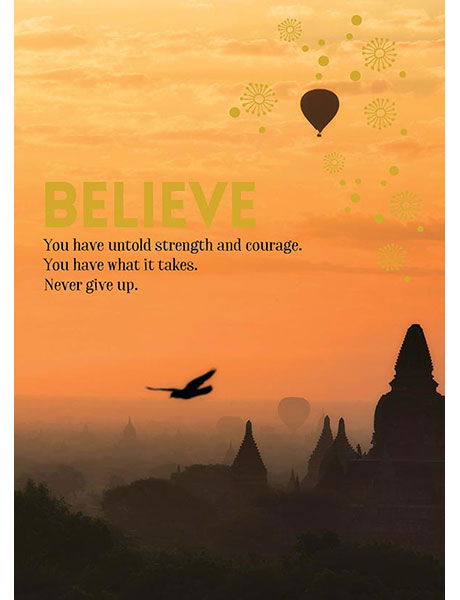 Sixthsense Card - Believe - eKo NZ - 