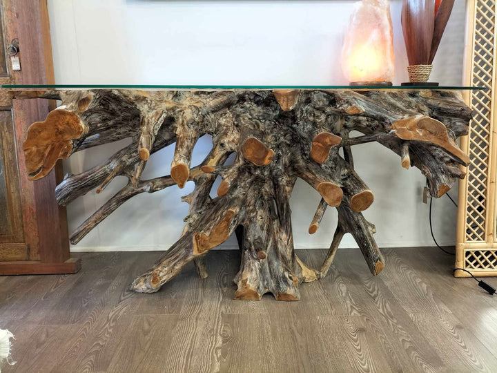 Teak Console Table - eKo NZ - 