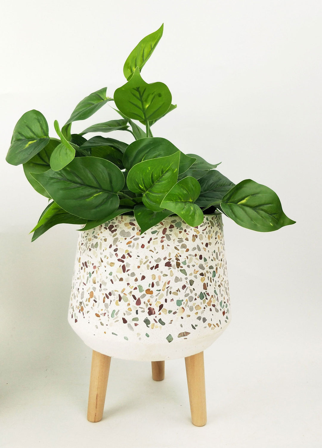 Terazzo Planter With Legs - eKo NZ - 