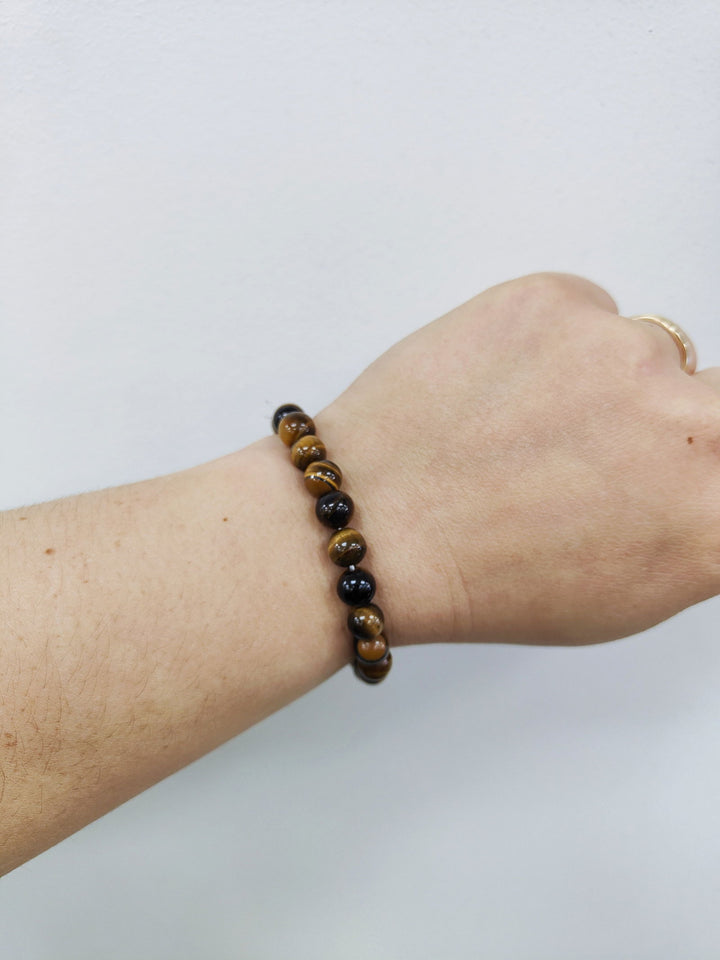 Tigers Eye Bead Bracelet - eKo NZ - 