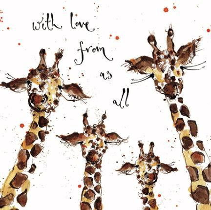 With Love From Us All - Emko Card - eKo NZ - 
