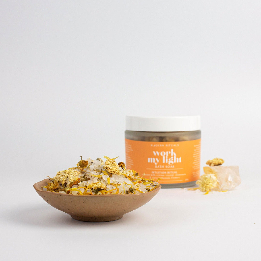 Work My Light - Bath Salts - Modern Rituals - eKo NZ - 